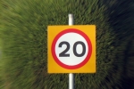 20mph speed limit sign